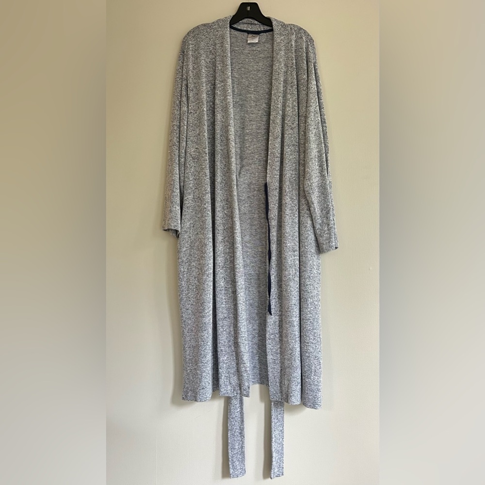 NATORI Terry Knit Belted Kimono Duster Robe Comfy Quiet Luxury Loungewear Sz XL - Picture 10 of 16